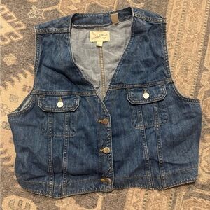 Universal Thread Blue Denim Vest